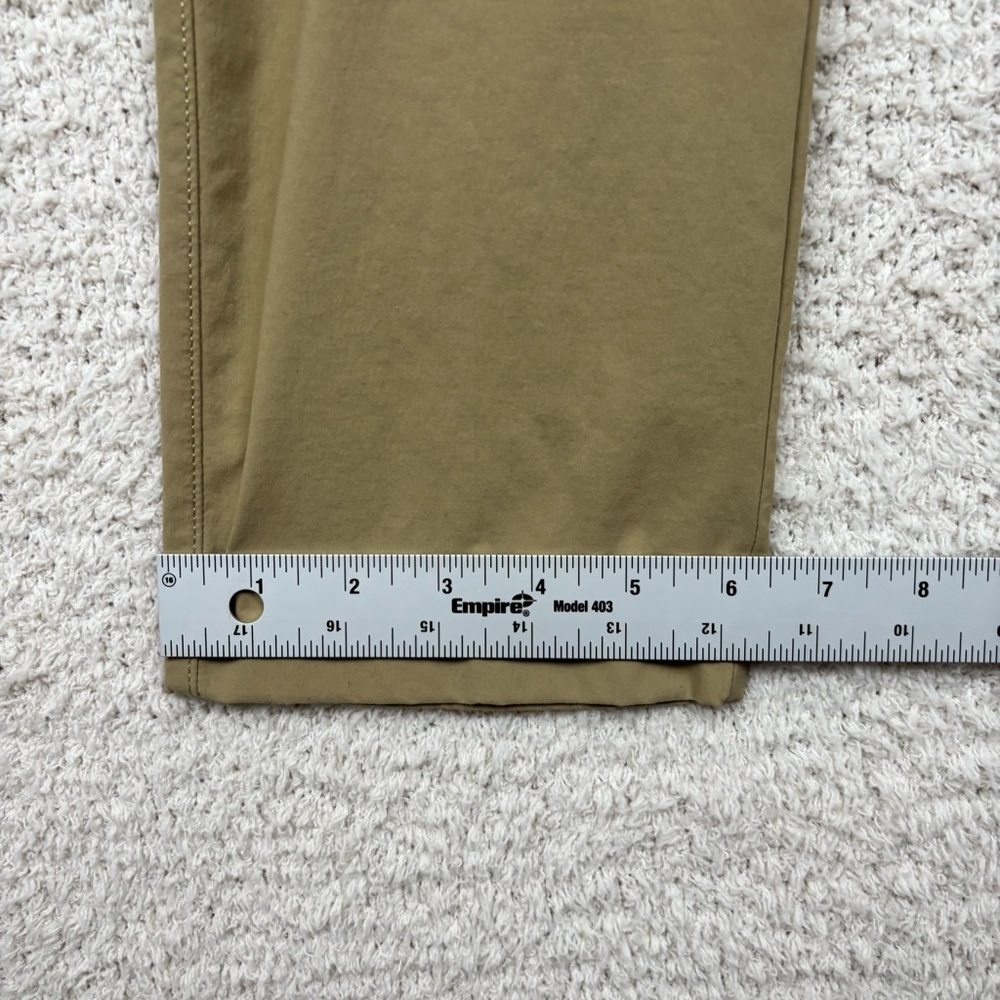 J. Crew Pants Mens 32x32 (33x31.5) Khaki Stretch Slim Flat Front Professional - Picture 14 of 15